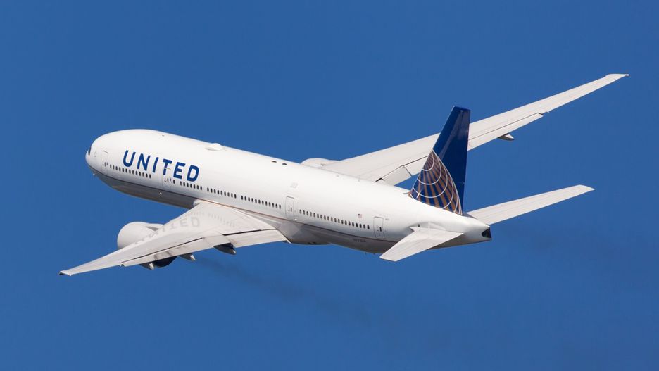 Samolot linii United Airlines (fot. poglądowa)