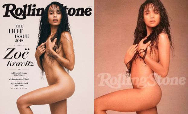 Zoe Kravitz świętuje zaręczyny rozbieraną sesją dla "Rolling Stone"