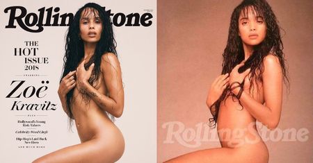 Zoe Kravitz świętuje zaręczyny rozbieraną sesją dla "Rolling Stone"