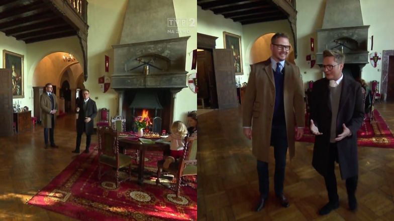Tak mieszka książę Jan Lubomirski. Fot. screen z programu "Pytanie na śniadanie" w TVP 2
