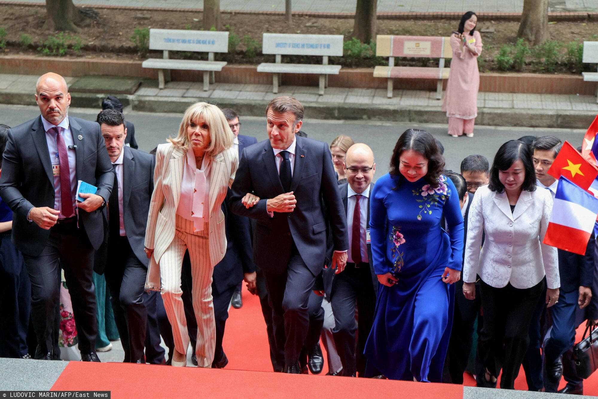 Emmanuel i Brigitte Macron