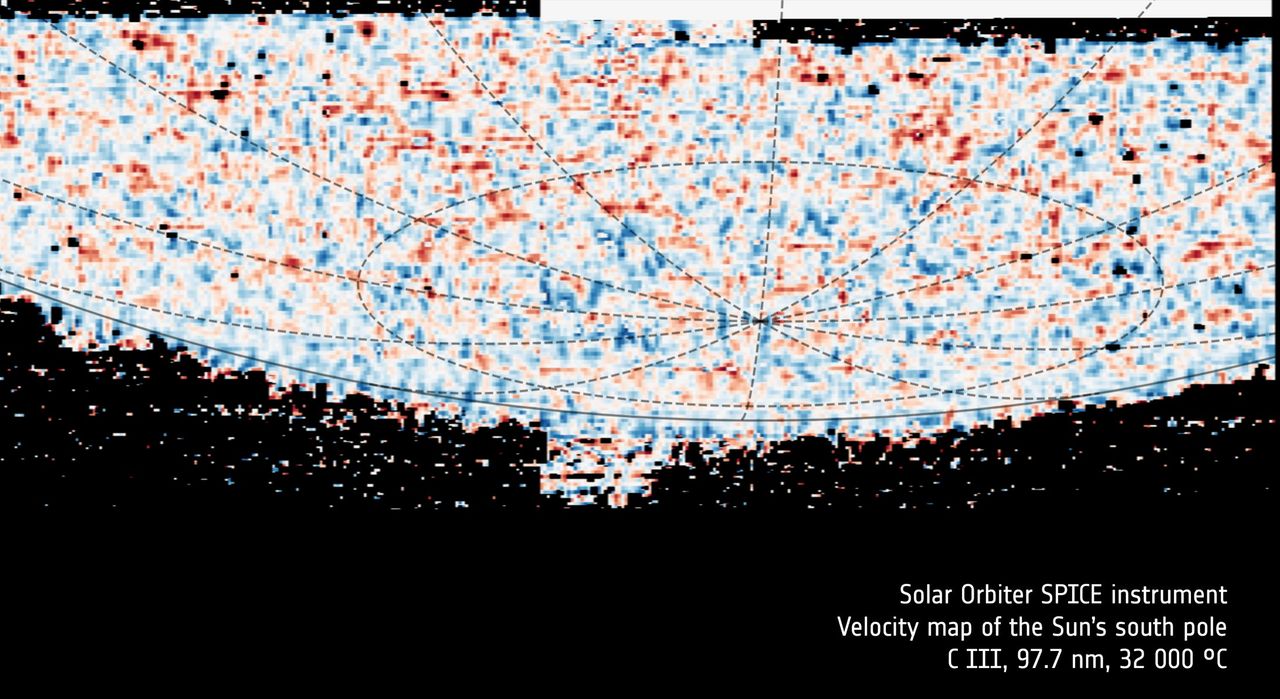 Południowy biegun Słońca