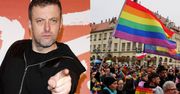 Tymon Tymański czule do polskich homofobów: "CH*J IM WSZYSTKIM W D*PĘ"