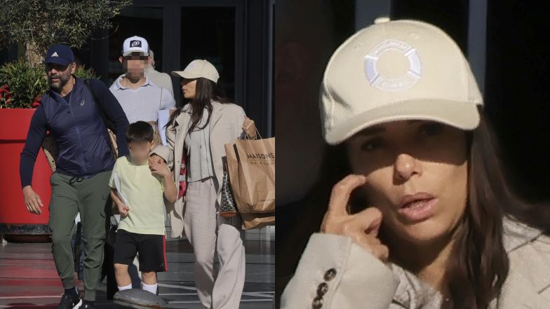 Eva Longoria wybrała się na rodzinne zakupy