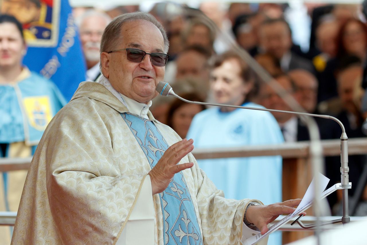 Rydzyk o "ojro" na Jasnej Górze. "Dla niego jedyny sens bycia w UE to branie pieniędzy"