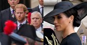 Meghan Markle i książę Harry przybywają na pogrzeb królowej Elżbiety II (ZDJĘCIA)