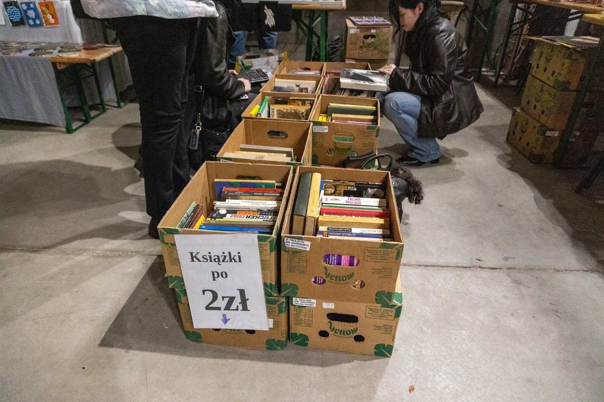 Na miejscu można było kupić książki za jedyne 2 złote!