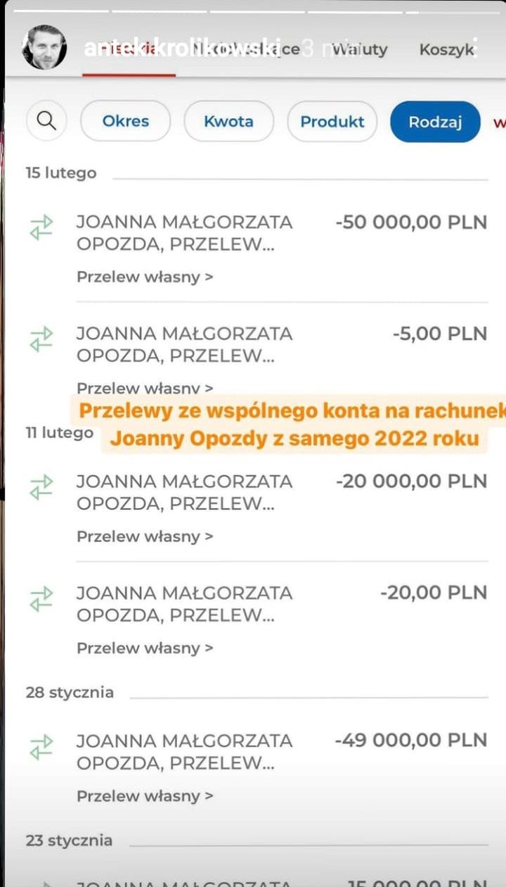 InstaStories Antka Królikowskiego