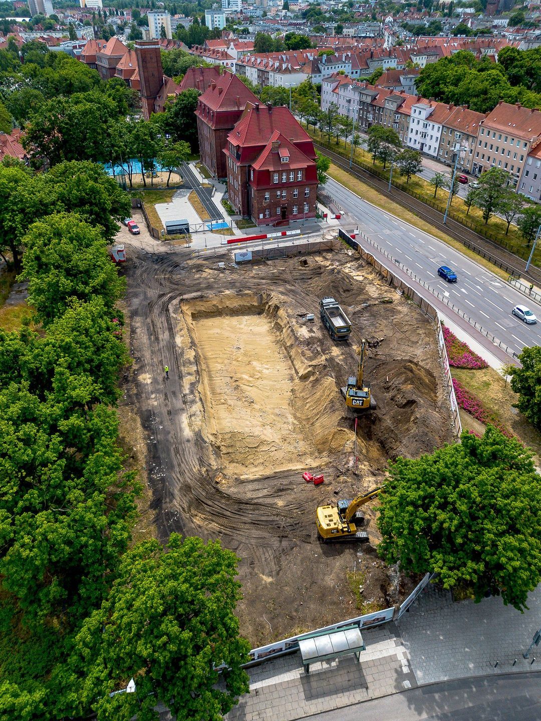 Budowa basenu w Gdańsku Wrzeszczu
