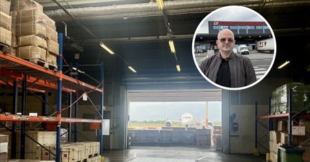 Byłem w terminalu cargo przy Lotnisku Chopina. Jest tam "wszystko, co tylko można sobie wyobrazić"