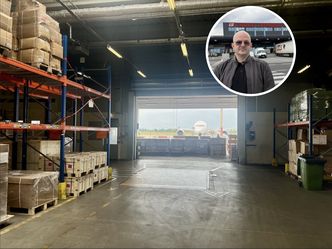 Byłem w terminalu cargo przy Lotnisku Chopina. Jest tam "wszystko, co tylko można sobie wyobrazić"