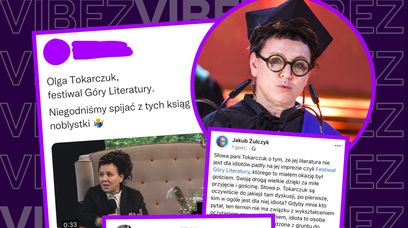 Olga Tokarczuk: "Literatura nie jest dla idiotów". Jakub Żulczyk pyta: kto naprawdę jest idiotą?