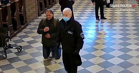 Znokautował strażnika klasztoru na Jasnej Górze, bo zwrócił mu uwagę [WIDEO]
