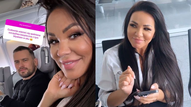 Sylwia Bomba i Grzegorz Collins wybrali się za ocean wyłącznie we dwoje