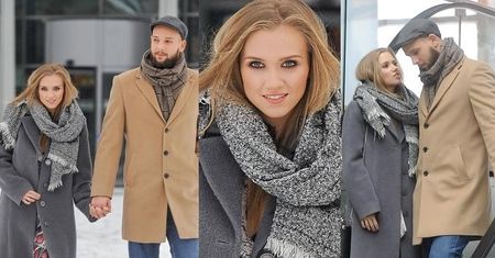 Ciężarna Kaczorowska nadal krąży po śniadaniówkach w mężem