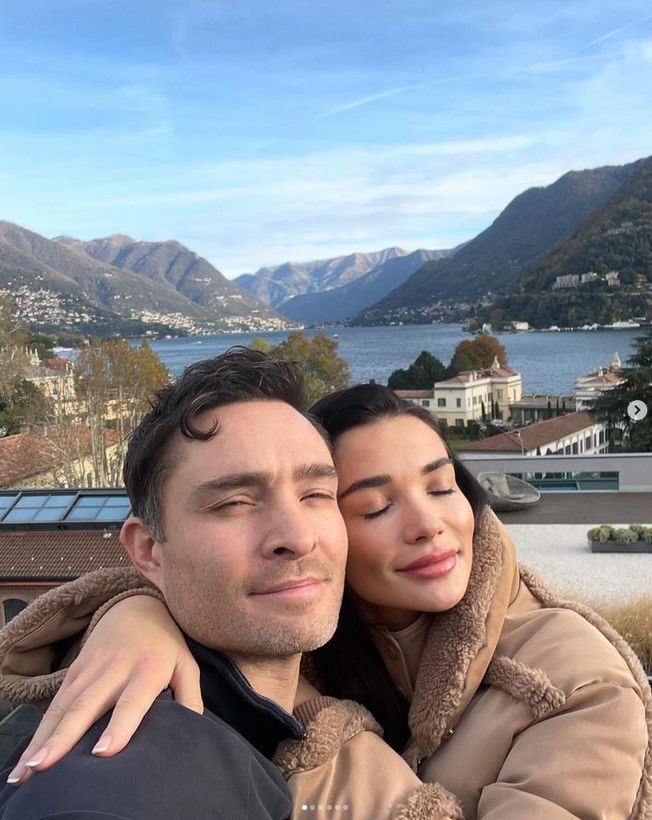 Ed Westwick i Amy Jackson
