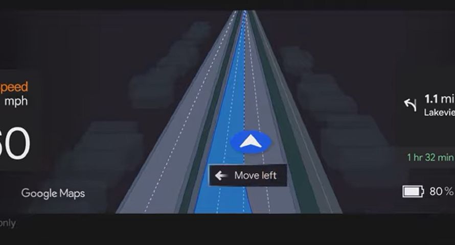 Google Maps podpowie właściwy pas jazdy