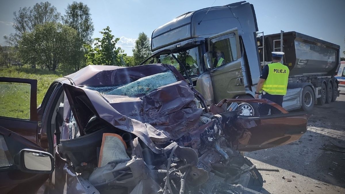 Tragiczny wypadek we wsi Marwałd.