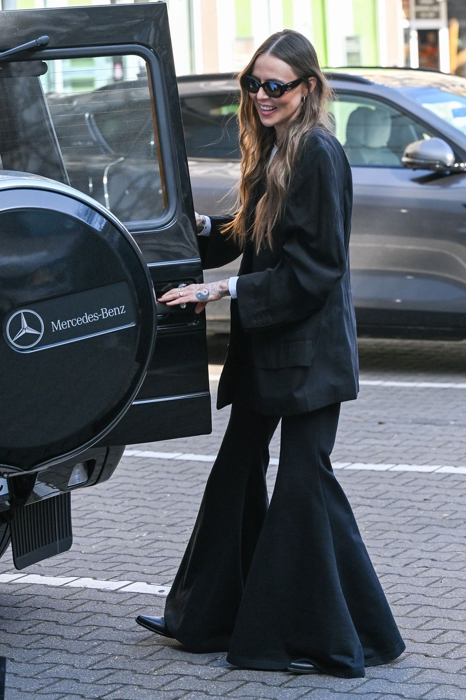 Maja Sablewska beztrosko spaceruje ulicami Warszawy