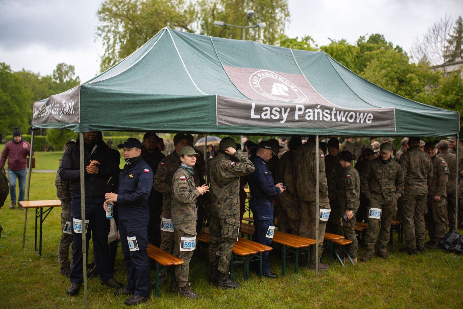 Ćwierćmaraton Komandosa w Słupsku.