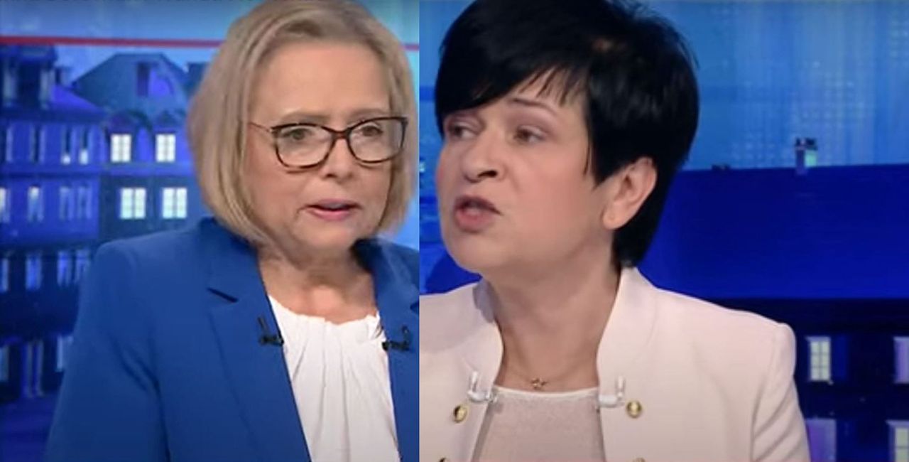 Wanda Nowicka z Lewicy i Joanna Borowiak z PiS