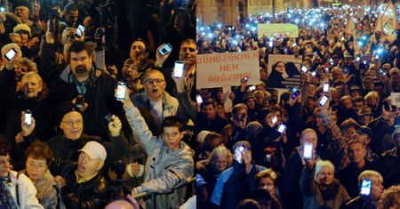Węgrzy protestują w Budapeszcie przeciwko PODATKOWI OD INTERNETU!