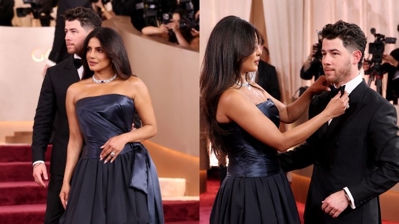 Nick Jonas i Priyanka Chopra na Złotych Globach 2026
