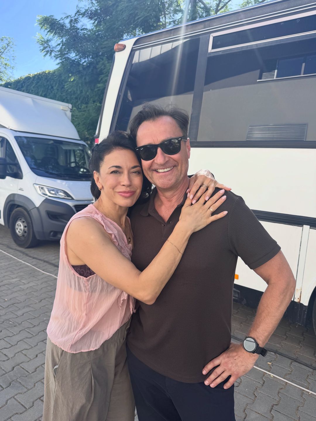 Anna Iberszer i Jacek Kawalec