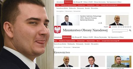 Bartłomiej Misiewicz zniknął ze strony kierownictwa MON!