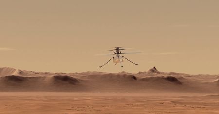 NASA pokazuje, jak będzie wyglądać misja helikoptera na Marsie