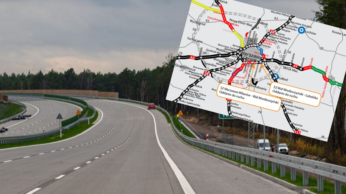 Od 22 grudnia kierowcy mają do dyspozycji ponad 15 kilometrów Południowej Obwodnicy Warszawy między węzłami Warszawa-Wilanów a Lubelska