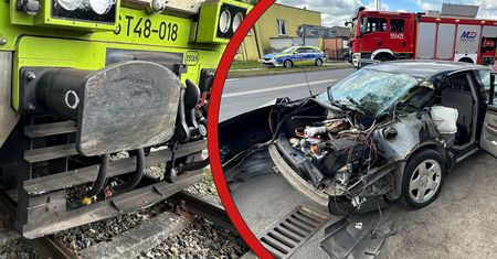 Piła: Zderzenie pociągu z samochodem osobowym