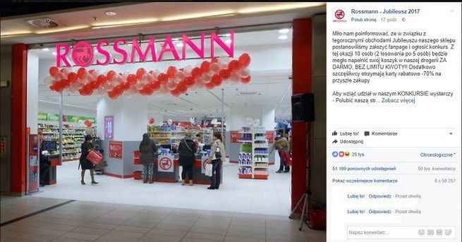 Zrzut ekranu z profilu