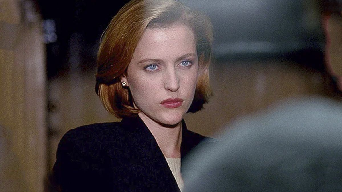 Gillian Anderson w serialu "Z archiwum X"