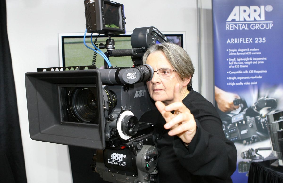 Agnieszka Holland podczas CAMERIMAGE, 2006 r.