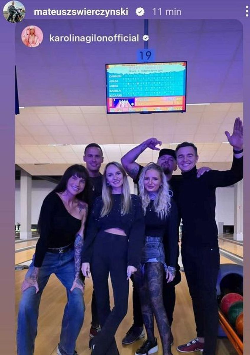 Mateusz i Karolina na wspólnym wypadzie