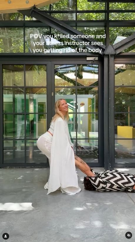 Anna Lewandowska i Jessica Mercedes nagrały wspólną rolkę