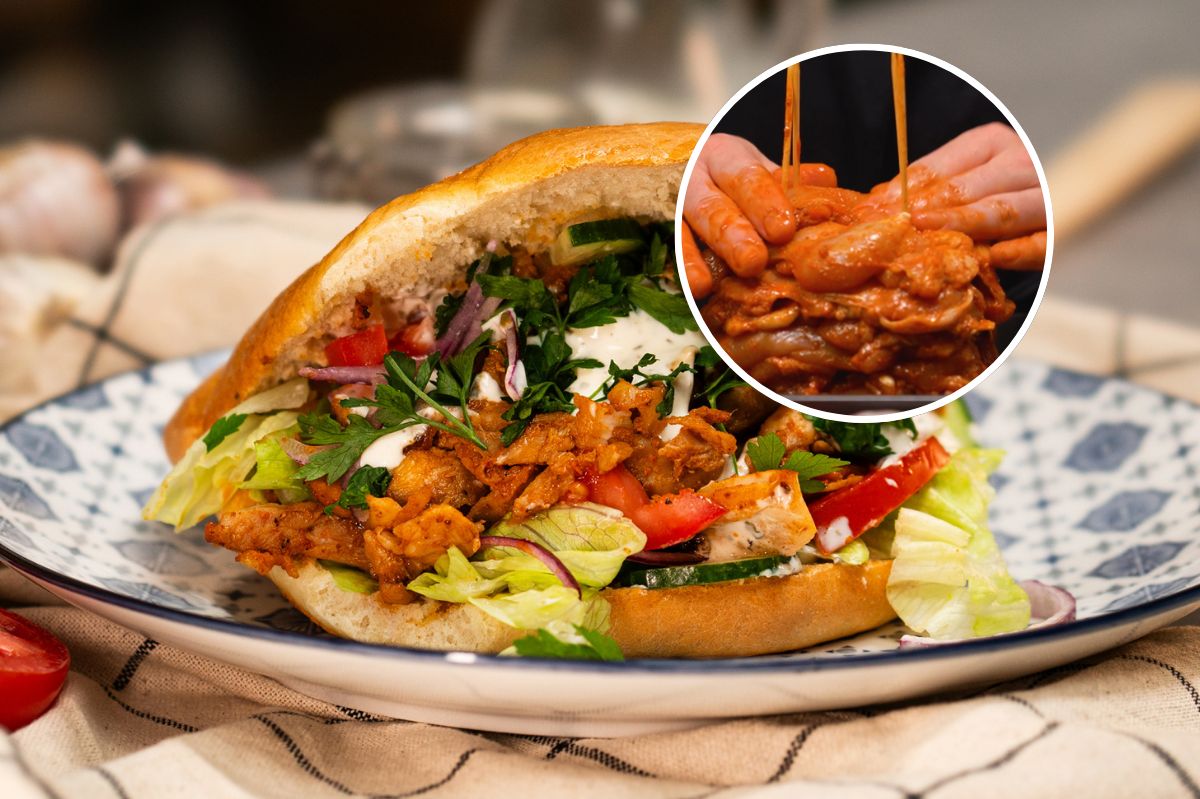 Nie zwlekaj ani minuty i zrób domowy kebab z kurczaka. Twoi goście będą nim zachwyceni
