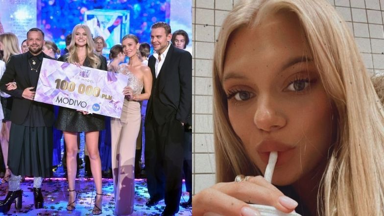 Dominika Wysocka relacjonuje życie pod wygranej w "Top Model"