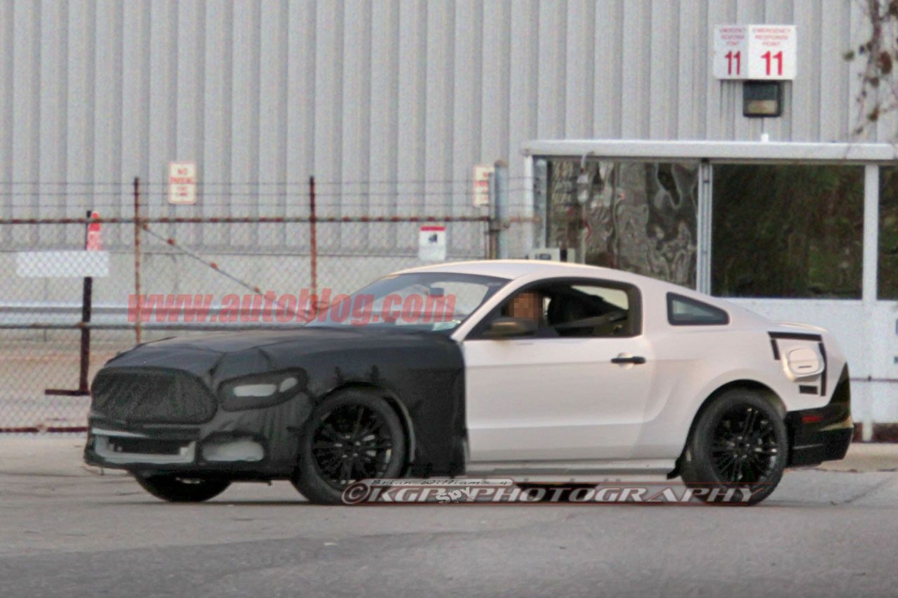 Nowy Ford Mustang (2015) uchwycony podczas testów!