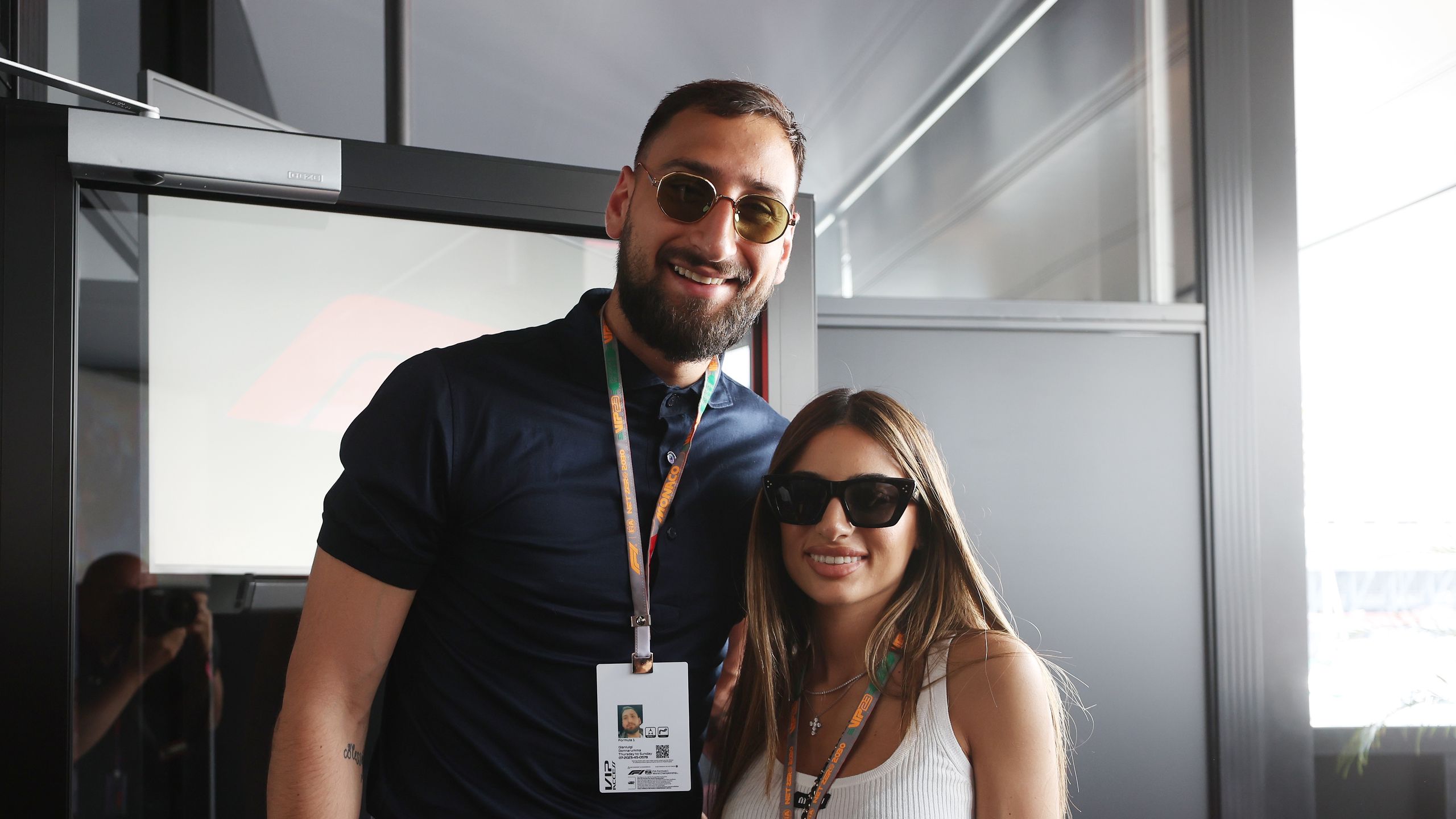 Gianluigi Donnarumma z partnerką