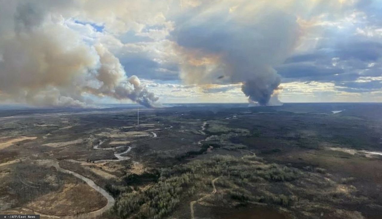 Forest fire in Fort McMurray