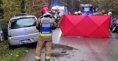 Wypadek w Świętokrzyskiem. Nie żyją dwie osoby
