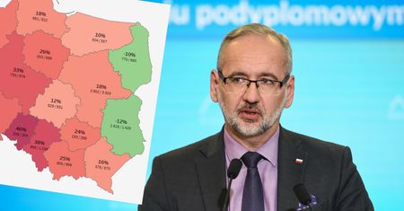 Efekt "strategii" Adama Niedzielskiego. W dwóch regionach obostrzenia już nie pomogą
