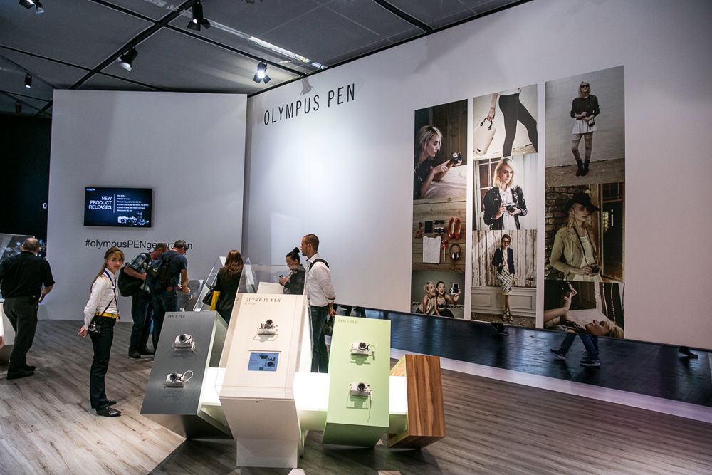 Stoisko firmy Olympus na Photokina 2014 10