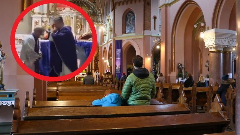 Księdza poniosło. Nietypowe sceny podczas rekolekcji
