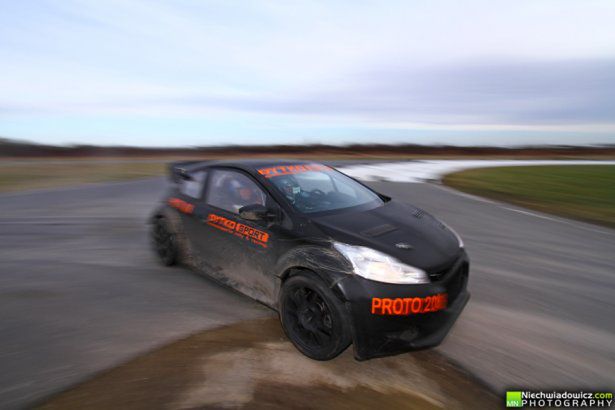 Peugeot 208 Proto Pawła Dytko - testy na szutrze [wideo]