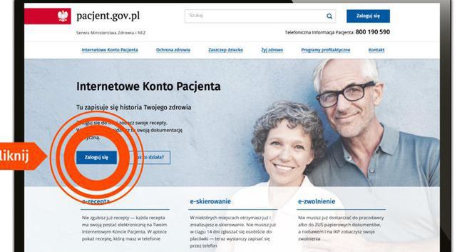 Z Internetowego Konta Pacjenta skorzystało 2,5 mln Polaków