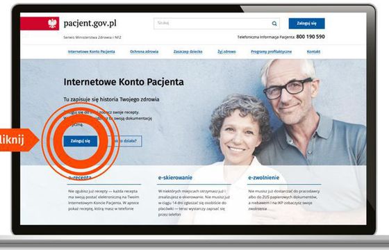 Z Internetowego Konta Pacjenta skorzystało 2,5 mln Polaków