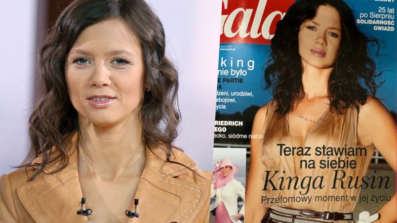 Kinga Rusin stawiała na siebie